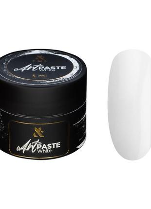 Гель паста f.o.x art paste white, 5 мл