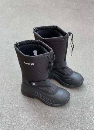 Мужские высокие зимние термо ботинки kamik greenbay4 фото