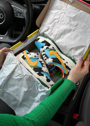 Жіночі кросівки nike sb dunk low ben & jerry‘s chunky dunky2 фото