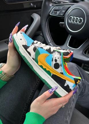 Жіночі кросівки nike sb dunk low ben & jerry‘s chunky dunky8 фото