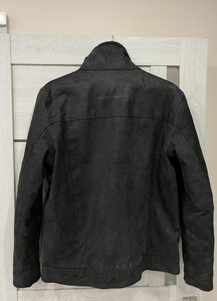 Шкіряна куртка barneys original leather jacket (м)4 фото