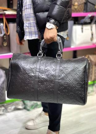 Дорожная сумка унисекс серая в клетку дорожная сумка в стиле louis vuitton женская сумка эла виттон сумка в стиле люи виттон2 фото