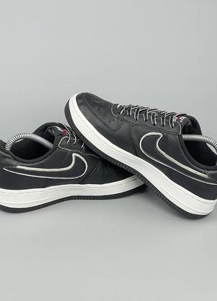 Вінтажні шкіряні кросівки nike air force 1 low nyc black 2003 vintage new york city5 фото