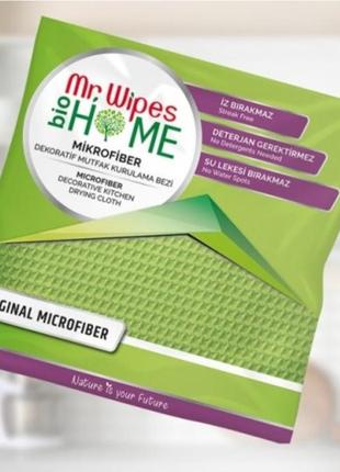 Серветка з мікрофібри для посуду mr. wipes