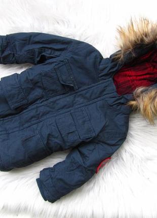 Стильная теплая куртка парка с капюшоном boef1 фото