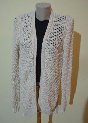 Красивый качественный брендовый кардиган котон