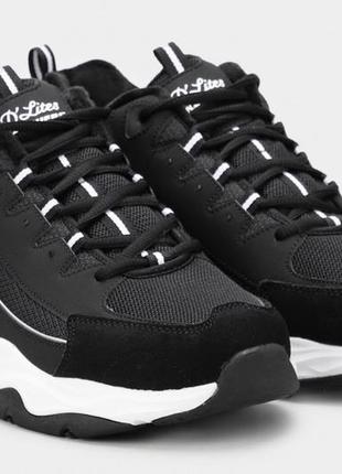 Жіночі, утеплені кросівки *skechers* d'lites 4.0