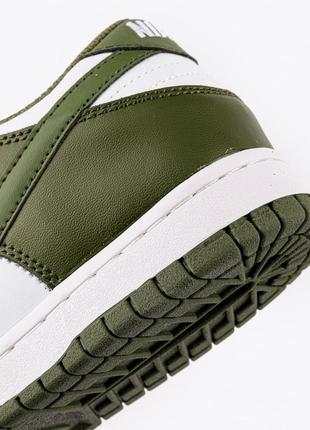 👟 кроссовки nike sb dunk low olive / наложка bs👟9 фото