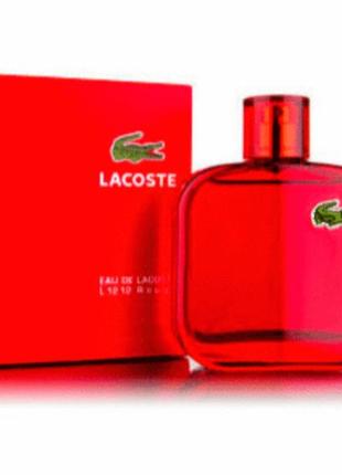 Мужская туалетная вода lacoste l.12.12. red for men 100 ml