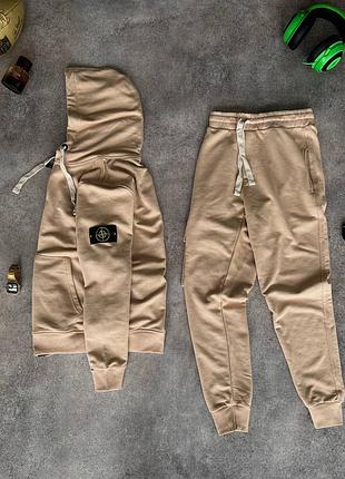 Костюм stone island // кофта + штани стон айленд