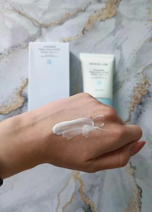 Увлажняющий солнцезащитный крем skin&amp;lab hybarrier fresh sun lotion spf 50+ pa++++