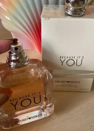Парфумована вода emporio armani because it's you giorgio armani 100 мл