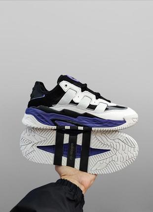 Чоловічі кросівки adidas niteball white purple 41-42-43-44-45
