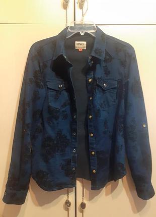 Сорочка джинсова only