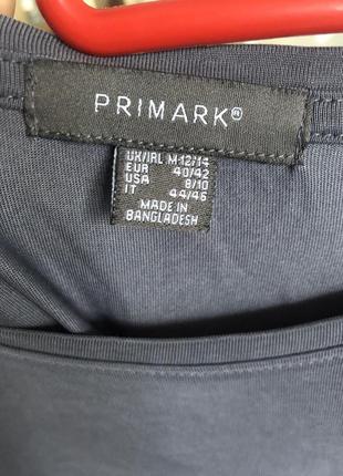 Базова жіноча футболка насичено-сірого кольору primark4 фото
