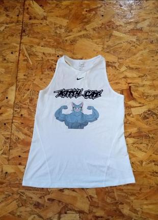 Майка nike dri fit cat