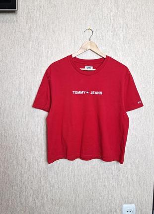 Яркая футболка tommy jeans, оригинал
бавовна1 фото