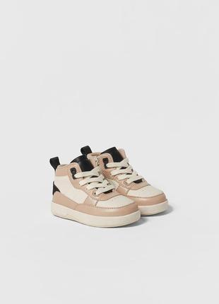 Хайтопы кроссовки zara 22, 25