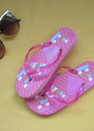 Яркие красивые вьетнамки,шлёпанцы, р.31