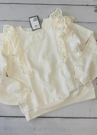 Свитшот h&m толстовка байка пайта кофта худи