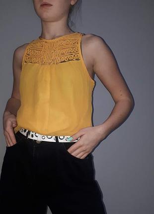 Блуза майка tibi mango hm 4