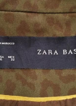 Тренч zara basics glen8 фото