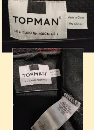 Тепла картата сорочка від бренда topman10 фото