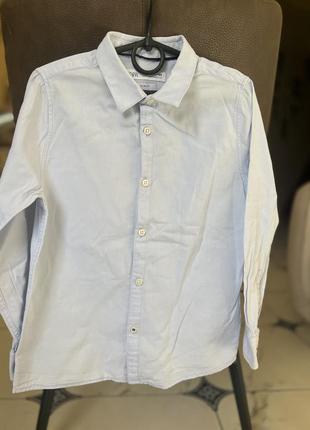 Рубашка zara 8/128 slim fit