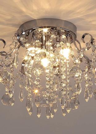 Стельовий світильник q&s crystal люстра