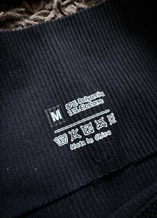 Черные спортивные лосины леггинсы размер с-м3 фото