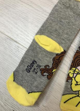 Шкарпетки принцеси принцеса бель красуня і чудовисько