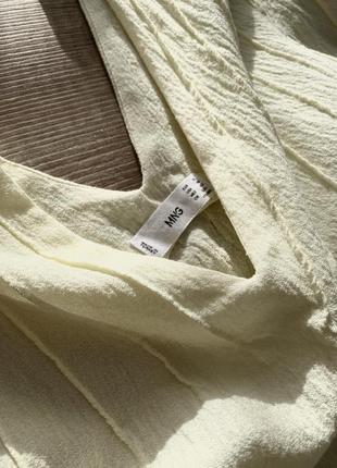 Легкая невесомая блуза mango3 фото