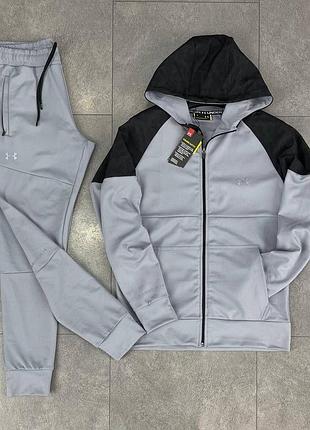 Мужской спортивный трикотажный костюм чоловічий спортивний костюм under armour
