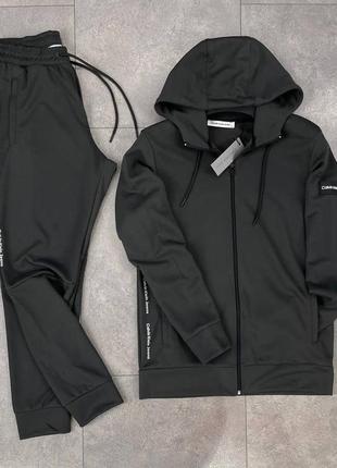 Мужской спортивный трикотажный костюм чоловічий спортивний костюм calvin klein