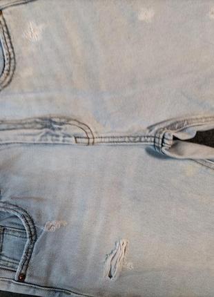 Стильные брендовые унисекс джинсы mom zara 1403 фото