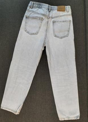 Стильные брендовые унисекс джинсы mom zara 1402 фото