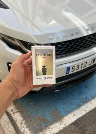 Парфум чоловічий phantom paco rabanne чорний 50 ml