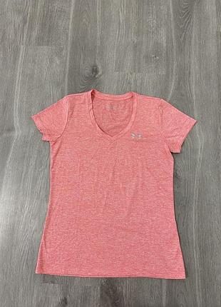 Спортивная женская футболка для спорта для бега under armour