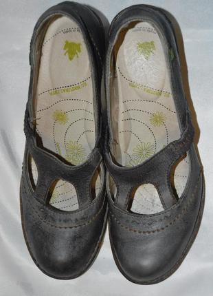 Туфлі шкіряні ботильони el naturalista розмір 41,туфли размер 415 фото