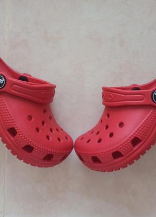 Кроксы сабо шлепанцы бренда crocs iconic comfort usk c 8 eur 256 фото