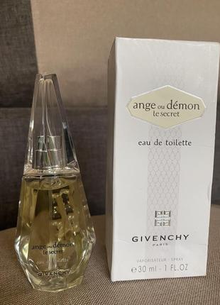 Givenchy ange ou demon le secret eau de toilette 30 мл, оригинал