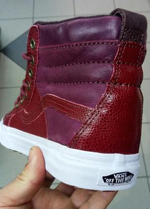 Новые женские высокие кеды vans2 фото