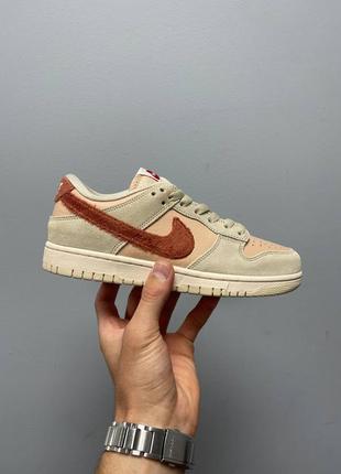 Женские кроссовки найк данк nike sb dunk low terry swoosh