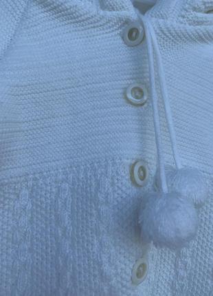 Кардиган,кофта,свитер на пуговицах для девочки 1 год4 фото
