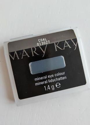 Минеральные тени для глаз век мери кей черные mary kay black coal 0130272 фото