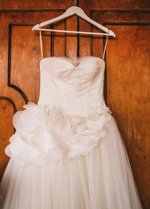 Свадебное платье vera wang  оригинал4 фото