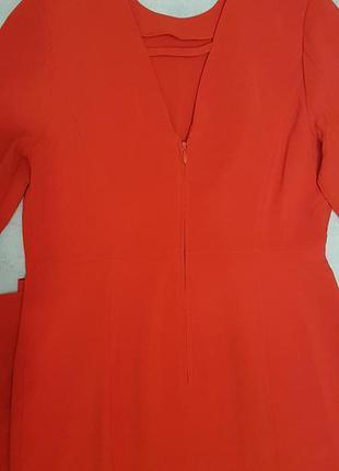 Шикарна червона сукня - футляр від h&m.4 фото