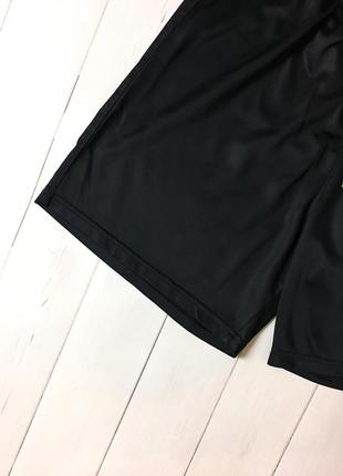 Мужские черные спортивные футбольные беговые шорты nike dri-fit найк. размер s m9 фото