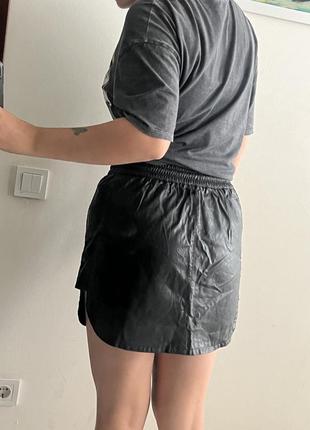 Кожаная юбка 3