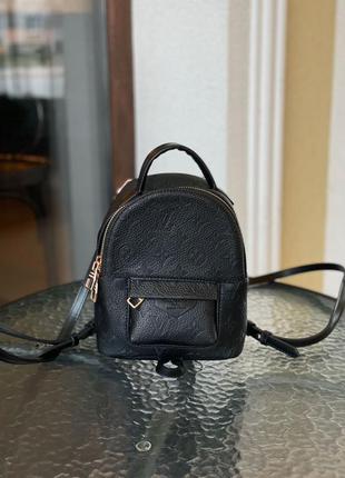 Рюкзак louis vuitton palm springs mini black